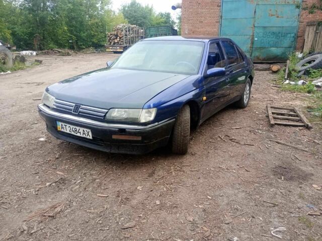 Синий Пежо 605, объемом двигателя 2 л и пробегом 500 тыс. км за 1100 $, фото 5 на Automoto.ua
