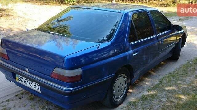Синий Пежо 605, объемом двигателя 2 л и пробегом 300 тыс. км за 2700 $, фото 3 на Automoto.ua