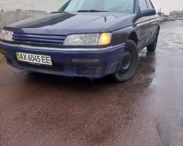 Синий Пежо 605, объемом двигателя 2 л и пробегом 355 тыс. км за 1000 $, фото 1 на Automoto.ua