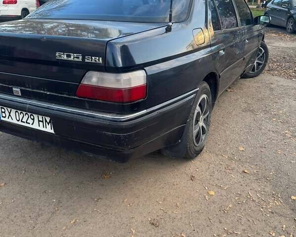 Синий Пежо 605, объемом двигателя 2 л и пробегом 100 тыс. км за 999 $, фото 9 на Automoto.ua
