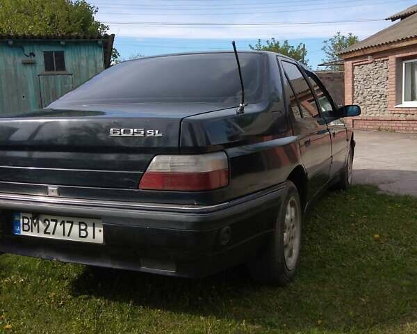 Синий Пежо 605, объемом двигателя 2 л и пробегом 270 тыс. км за 2150 $, фото 2 на Automoto.ua