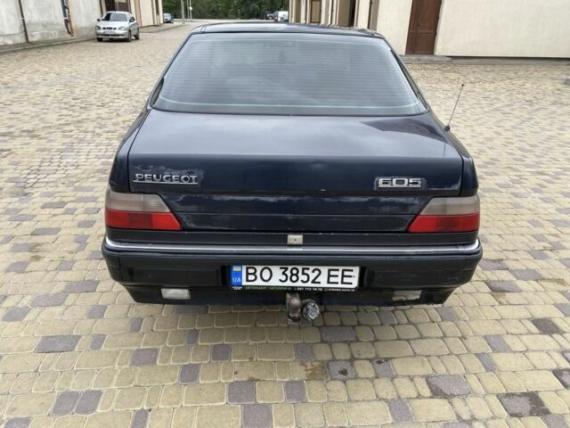 Синий Пежо 605, объемом двигателя 2 л и пробегом 339 тыс. км за 1500 $, фото 5 на Automoto.ua