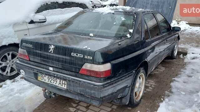 Синий Пежо 605, объемом двигателя 2 л и пробегом 350 тыс. км за 800 $, фото 8 на Automoto.ua
