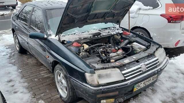 Синий Пежо 605, объемом двигателя 2 л и пробегом 350 тыс. км за 800 $, фото 2 на Automoto.ua
