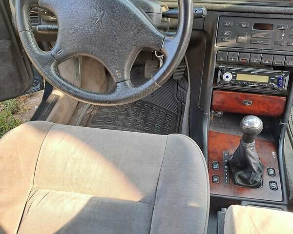 Синий Пежо 605, объемом двигателя 3 л и пробегом 300 тыс. км за 2500 $, фото 3 на Automoto.ua