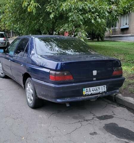 Синий Пежо 605, объемом двигателя 2 л и пробегом 480 тыс. км за 1500 $, фото 1 на Automoto.ua