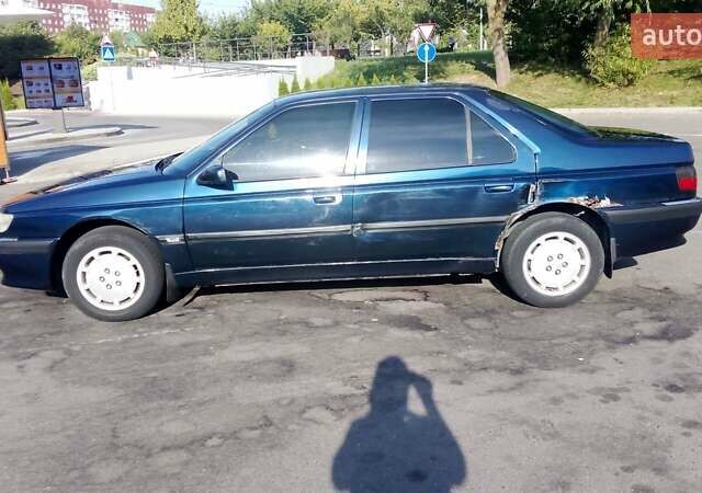 Синий Пежо 605, объемом двигателя 2 л и пробегом 340 тыс. км за 1150 $, фото 2 на Automoto.ua