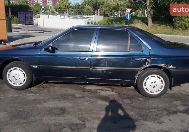Синий Пежо 605, объемом двигателя 2 л и пробегом 340 тыс. км за 1150 $, фото 8 на Automoto.ua