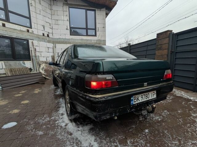 Зеленый Пежо 605, объемом двигателя 2 л и пробегом 350 тыс. км за 650 $, фото 6 на Automoto.ua