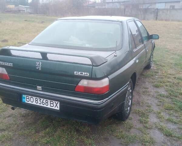Зеленый Пежо 605, объемом двигателя 2 л и пробегом 480 тыс. км за 1500 $, фото 5 на Automoto.ua