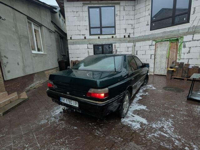 Зеленый Пежо 605, объемом двигателя 2 л и пробегом 350 тыс. км за 650 $, фото 7 на Automoto.ua