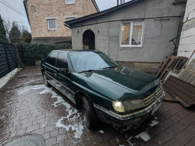 Зеленый Пежо 605, объемом двигателя 2 л и пробегом 350 тыс. км за 650 $, фото 1 на Automoto.ua