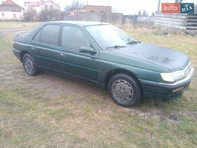 Зеленый Пежо 605, объемом двигателя 2 л и пробегом 480 тыс. км за 1500 $, фото 4 на Automoto.ua