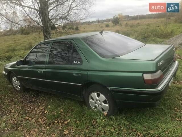 Зеленый Пежо 605, объемом двигателя 2 л и пробегом 121 тыс. км за 1150 $, фото 3 на Automoto.ua