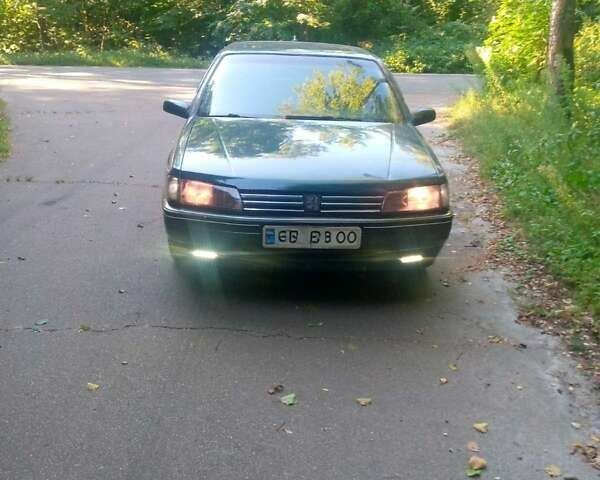 Зеленый Пежо 605, объемом двигателя 3 л и пробегом 372 тыс. км за 2000 $, фото 5 на Automoto.ua