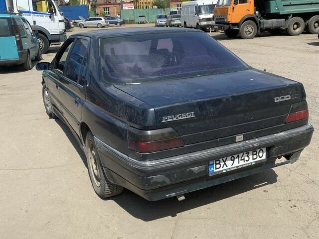 Зеленый Пежо 605, объемом двигателя 2 л и пробегом 450 тыс. км за 432 $, фото 1 на Automoto.ua