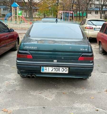 Зеленый Пежо 605, объемом двигателя 3 л и пробегом 372 тыс. км за 2000 $, фото 8 на Automoto.ua