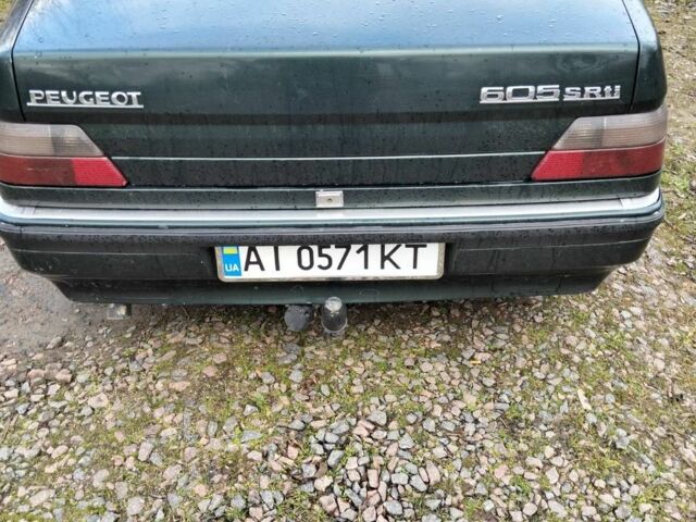 Зеленый Пежо 605, объемом двигателя 3 л и пробегом 100 тыс. км за 1427 $, фото 2 на Automoto.ua