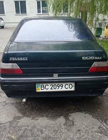 Зеленый Пежо 605, объемом двигателя 2 л и пробегом 290 тыс. км за 1100 $, фото 3 на Automoto.ua