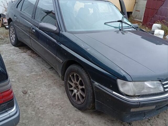 Зеленый Пежо 605, объемом двигателя 2 л и пробегом 777 тыс. км за 1500 $, фото 1 на Automoto.ua