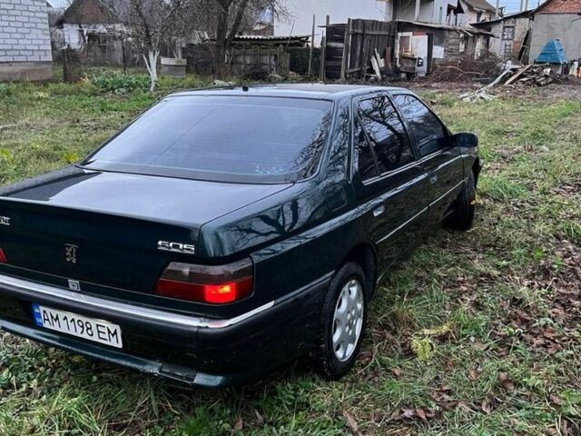 Зеленый Пежо 605, объемом двигателя 2 л и пробегом 352 тыс. км за 1250 $, фото 2 на Automoto.ua