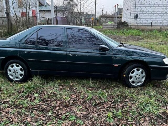 Зеленый Пежо 605, объемом двигателя 2 л и пробегом 352 тыс. км за 1250 $, фото 1 на Automoto.ua