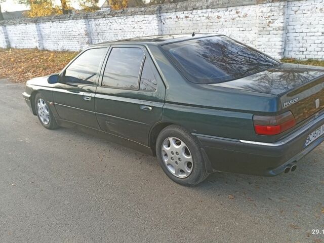 Зеленый Пежо 605, объемом двигателя 3 л и пробегом 200 тыс. км за 1000 $, фото 17 на Automoto.ua