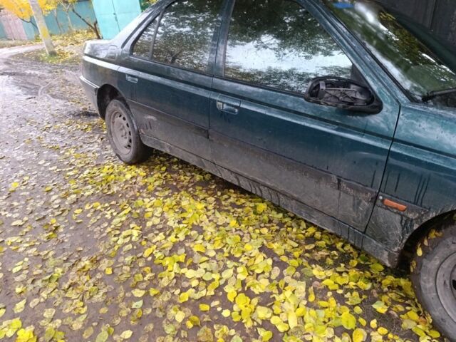 Зеленый Пежо 605, объемом двигателя 2.1 л и пробегом 375 тыс. км за 1500 $, фото 2 на Automoto.ua