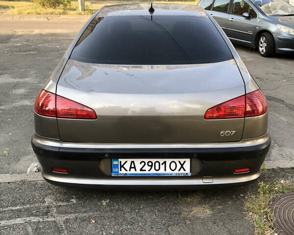 Бежевый Пежо 607, объемом двигателя 2.23 л и пробегом 270 тыс. км за 4800 $, фото 2 на Automoto.ua