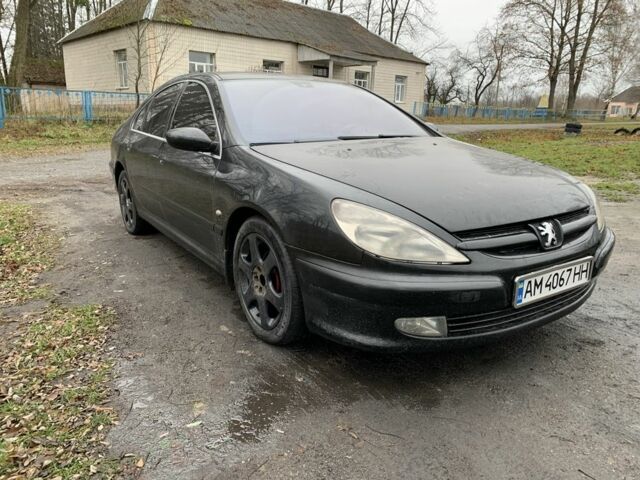 Черный Пежо 607, объемом двигателя 2.2 л и пробегом 350 тыс. км за 3600 $, фото 5 на Automoto.ua