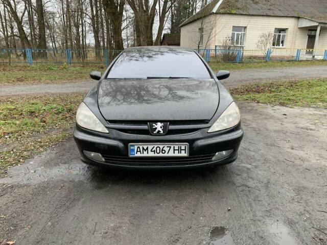 Черный Пежо 607, объемом двигателя 2.2 л и пробегом 350 тыс. км за 3600 $, фото 6 на Automoto.ua