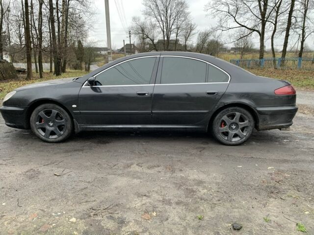 Черный Пежо 607, объемом двигателя 2.2 л и пробегом 350 тыс. км за 3600 $, фото 2 на Automoto.ua