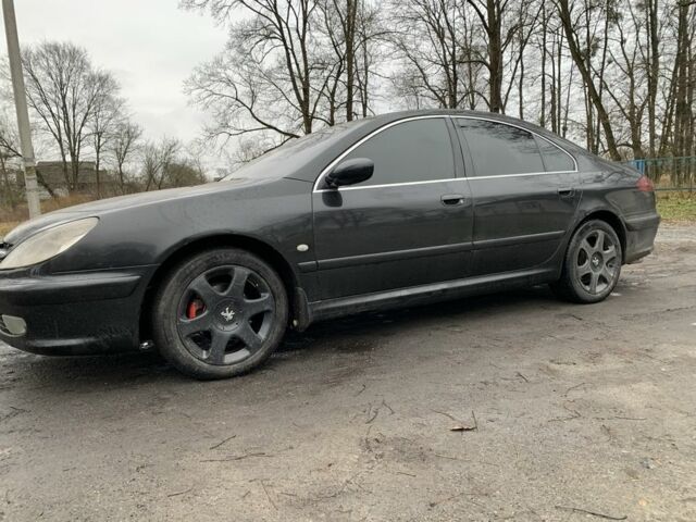 Черный Пежо 607, объемом двигателя 2.2 л и пробегом 350 тыс. км за 3600 $, фото 1 на Automoto.ua