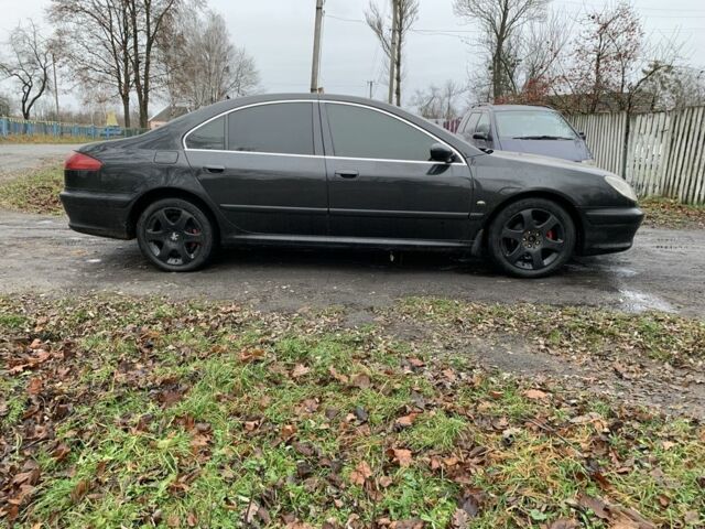 Черный Пежо 607, объемом двигателя 2.2 л и пробегом 350 тыс. км за 3600 $, фото 4 на Automoto.ua