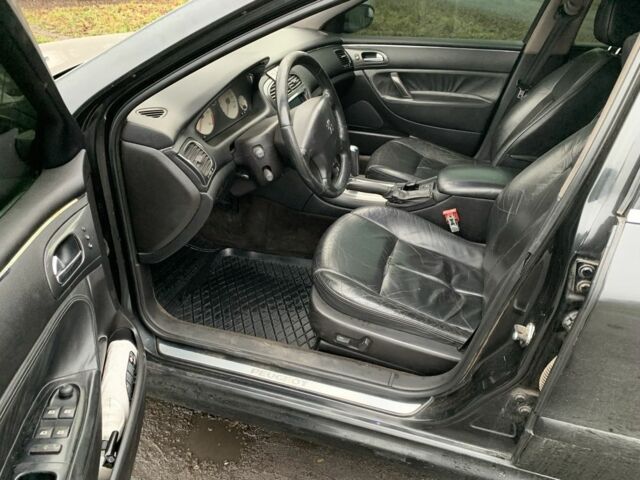 Черный Пежо 607, объемом двигателя 2.2 л и пробегом 350 тыс. км за 3600 $, фото 12 на Automoto.ua