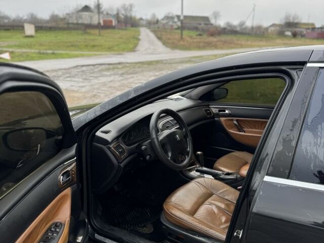 Чорний Пежо 607, об'ємом двигуна 2.2 л та пробігом 280 тис. км за 3500 $, фото 7 на Automoto.ua