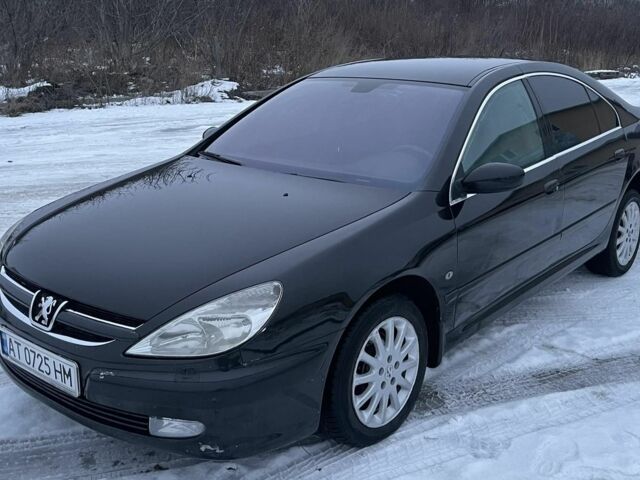 Чорний Пежо 607, об'ємом двигуна 2 л та пробігом 320 тис. км за 4200 $, фото 3 на Automoto.ua