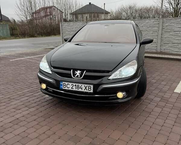Черный Пежо 607, объемом двигателя 2.2 л и пробегом 292 тыс. км за 4500 $, фото 2 на Automoto.ua