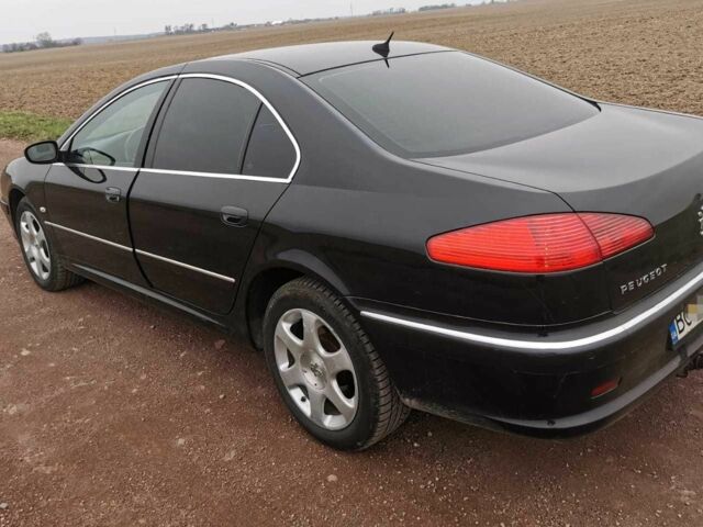 Черный Пежо 607, объемом двигателя 2.2 л и пробегом 291 тыс. км за 4175 $, фото 1 на Automoto.ua