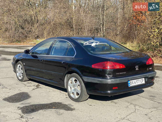 Пежо 607 2004 в Хмельницком на Automoto.ua Черный Пежо 607, объемом двигателя 2.18 л и пробегом 338 тыс. км за 4700 $, фото 9 на Automoto.ua