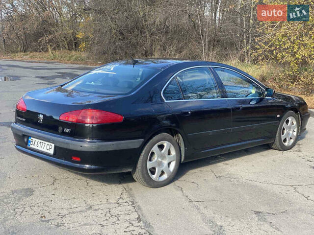 Пежо 607 2004 в Хмельницком на Automoto.ua Черный Пежо 607, объемом двигателя 2.18 л и пробегом 338 тыс. км за 4700 $, фото 7 на Automoto.ua