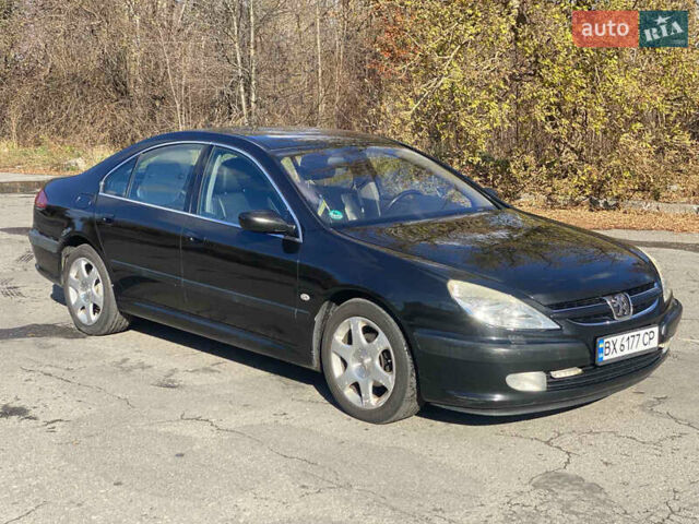 Пежо 607 2004 в Хмельницком на Automoto.ua Черный Пежо 607, объемом двигателя 2.18 л и пробегом 338 тыс. км за 4700 $, фото 3 на Automoto.ua