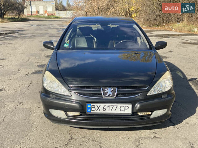 Пежо 607 2004 в Хмельницком на Automoto.ua Черный Пежо 607, объемом двигателя 2.18 л и пробегом 338 тыс. км за 4700 $, фото 4 на Automoto.ua