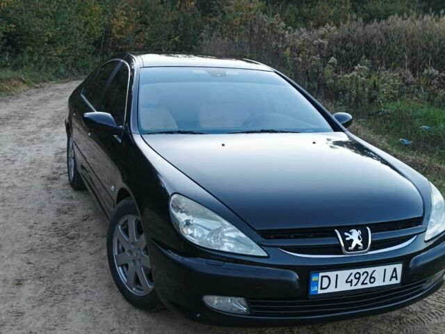 Черный Пежо 607, объемом двигателя 3 л и пробегом 250 тыс. км за 5000 $, фото 2 на Automoto.ua