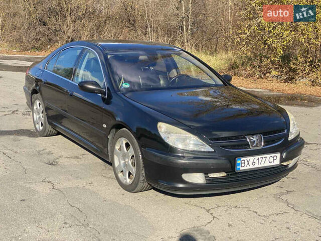 Пежо 607 2004 в Хмельницком на Automoto.ua Черный Пежо 607, объемом двигателя 2.18 л и пробегом 338 тыс. км за 4700 $, фото 2 на Automoto.ua