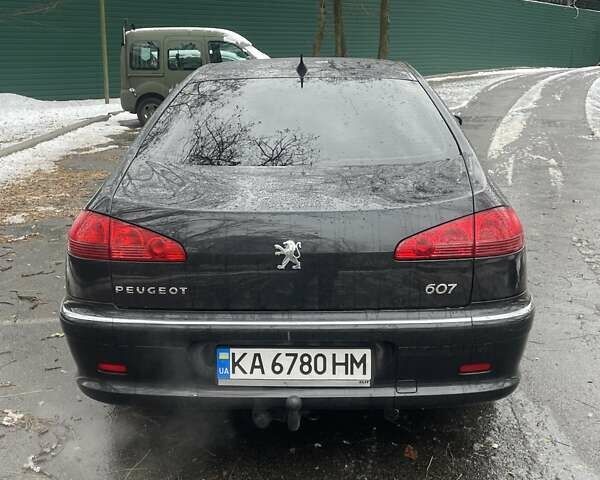 Пежо 607 2005 в Кропивницком (Кировограде) на Automoto.ua Черный Пежо 607, объемом двигателя 2.9 л и пробегом 360 тыс. км за 5400 $, фото 7 на Automoto.ua