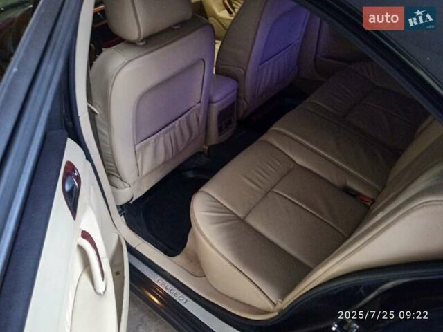 Черный Пежо 607, объемом двигателя 2.72 л и пробегом 305 тыс. км за 5150 $, фото 3 на Automoto.ua