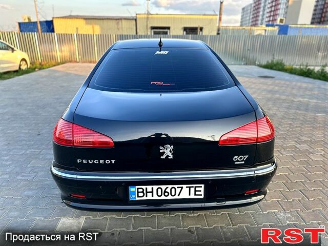 Пежо 607 2005 в Одессе на Automoto.ua Черный Пежо 607, объемом двигателя 2.7 л и пробегом 267 тыс. км за 6200 $, фото 4 на Automoto.ua