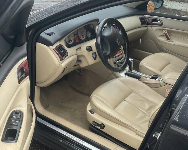 Пежо 607 2005 в Кропивницком (Кировограде) на Automoto.ua Черный Пежо 607, объемом двигателя 2.9 л и пробегом 360 тыс. км за 5400 $, фото 4 на Automoto.ua