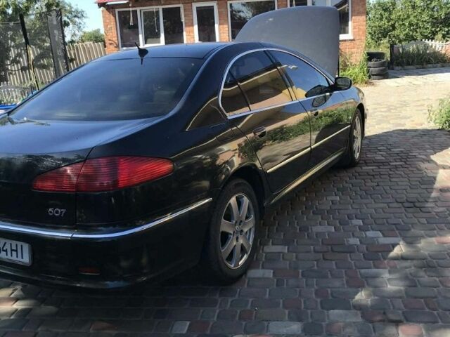 Черный Пежо 607, объемом двигателя 2.7 л и пробегом 400 тыс. км за 5000 $, фото 2 на Automoto.ua